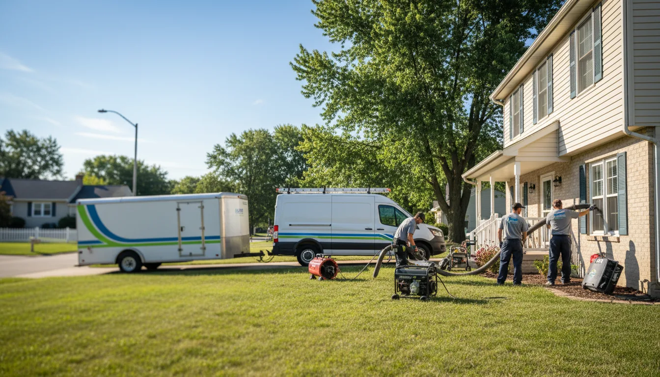 Flooded Basement Restoration And Cleanup With Repair in Sheyenne, ND near me